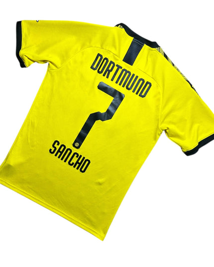 Borussia Dortmund Football Shirt 2019/2020 Home Sancho 7 (S)