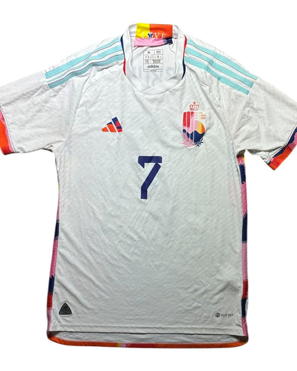 Belgium Football Shirt Away 2022/2023 Heat RDY De Bruyne 7 (M)