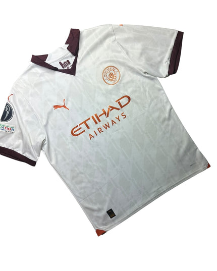 Manchester City Football Shirt Away 2023/2024 Doku 11 (L)