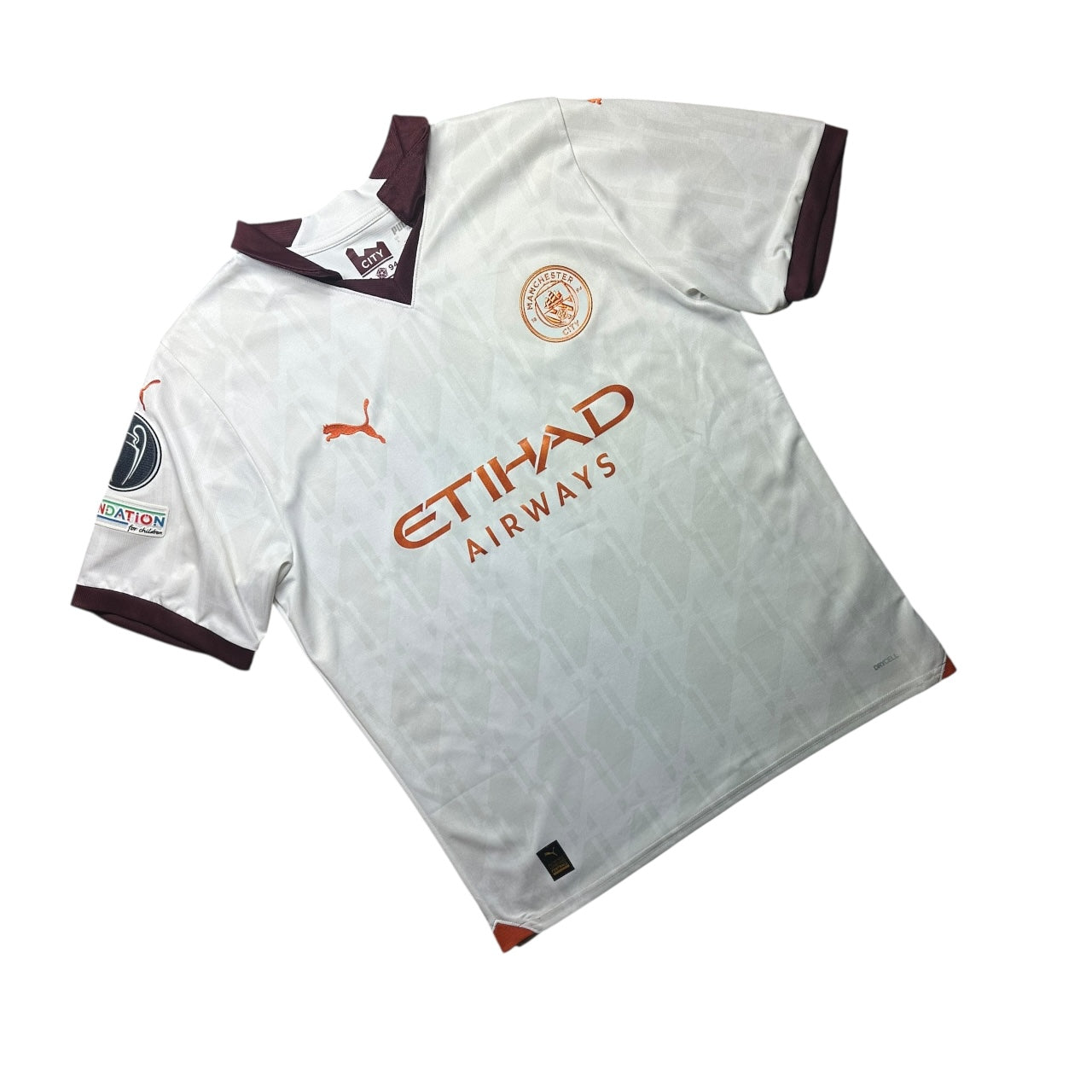 Manchester City Football Shirt Away 2023/2024 Doku 11 (L)