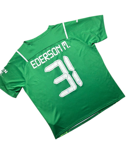 Manchester City Football Shirt 2021/2022 Goalkeeping Shirt Ederson M. 31 (XXL)