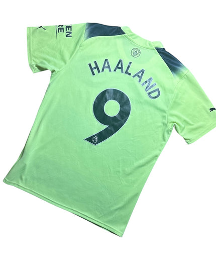 Manchester City Football Shirt 2022/2023 Third Haaland 9 (M)