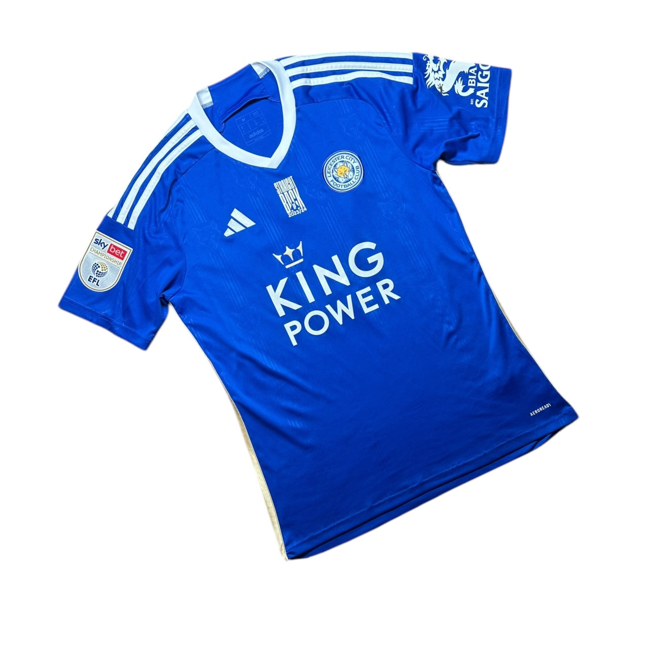 Leicester City Football Shirt 2023/2024 Home Vardy 9 (M)