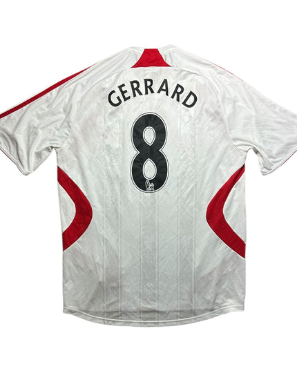 Liverpool Football Shirt 2007/2008 Away Gerrard 8 (XL)