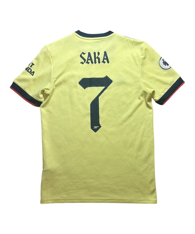 Arsenal Football Shirt Away 2021/2022 Saka 7 (M)