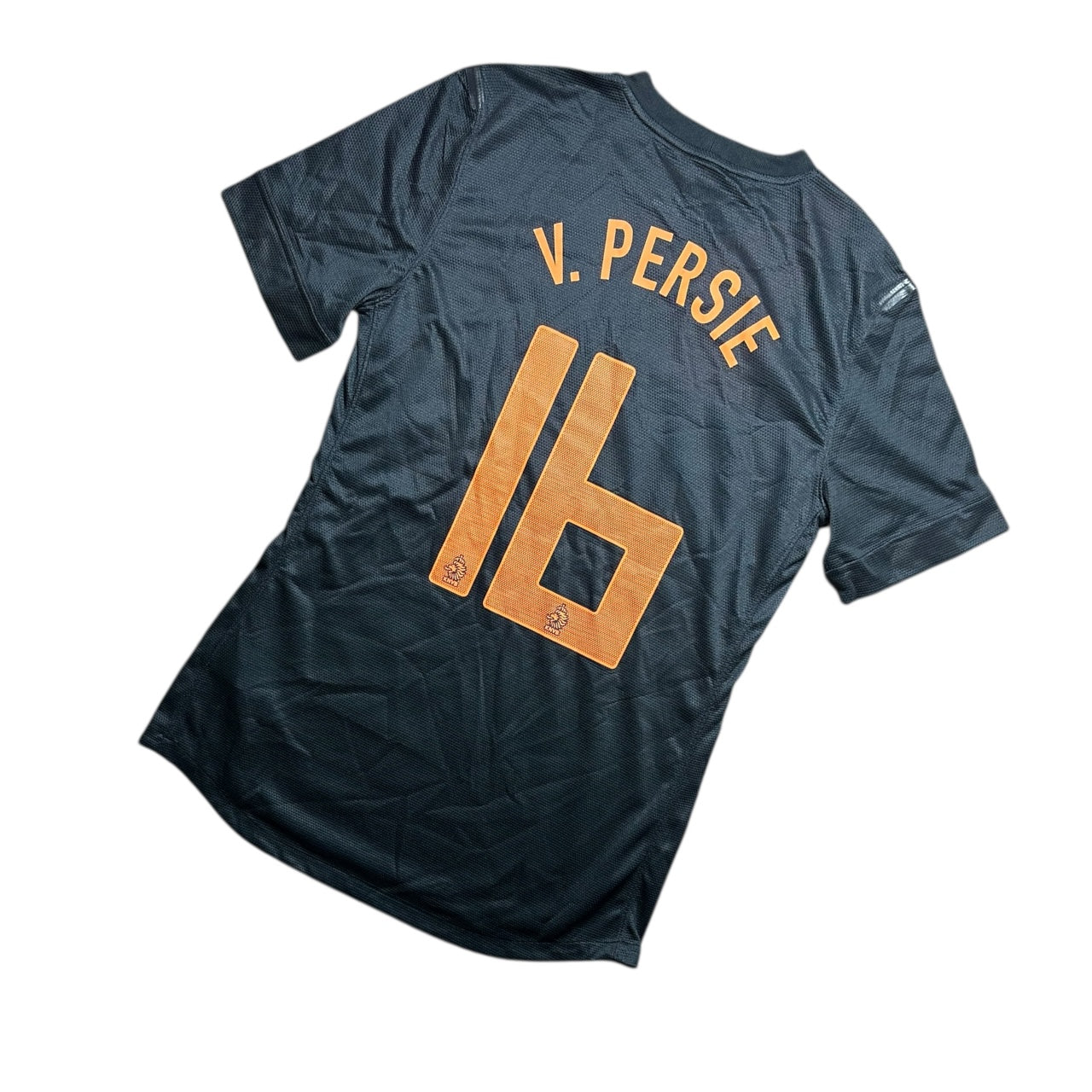 Holland Football Shirt 2012 Euro Player Issue Away V.Persie 16 (L)