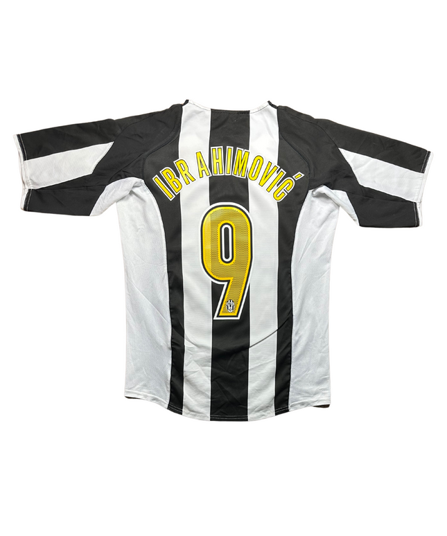 Juventus 2004/2005 Home Football Shirt Ibrahimovic (9)