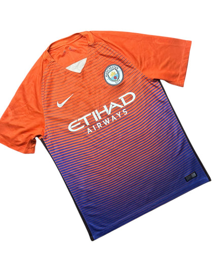 Manchester City Football Shirt Third 2016/2017 Kun Aguero 10 (M)