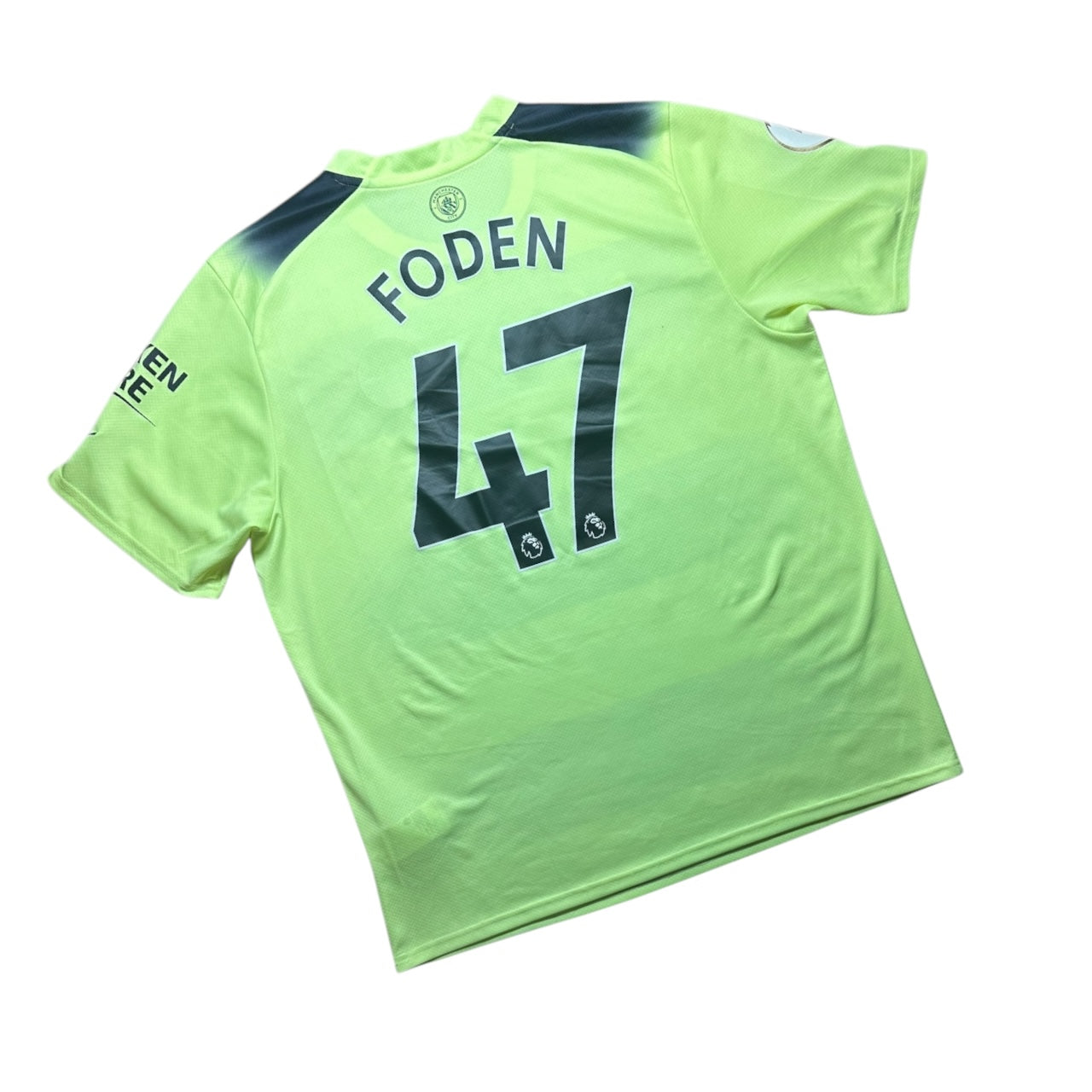Manchester City Football Shirt 2022/2023 Third Foden 47 (XL)