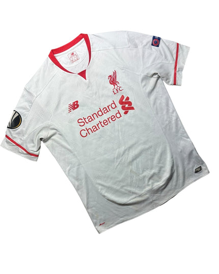 Liverpool Football Shirt Away 2015/2016 Europa League Firmino 11 (L)