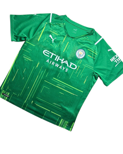 Manchester City Football Shirt 2021/2022 Goalkeeping Shirt Ederson M. 31 (XXL)