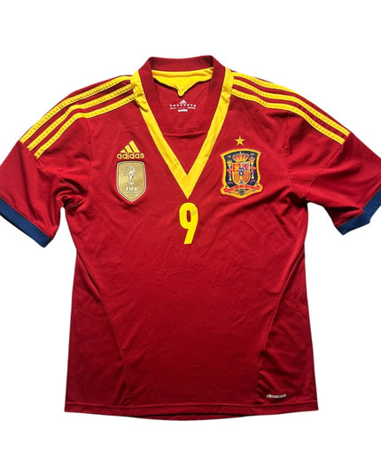 Spain Football Shirt Home 2012/2013 Torres 9 (M)