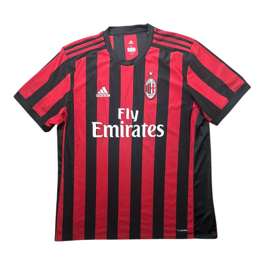 AC Milan Football Shirt 2017/2018 Home (XL)