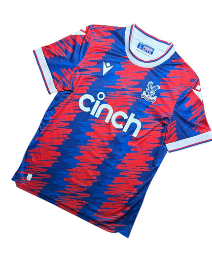 Crystal Palace Football Shirt Home 2022/2023 Olise 10 Signed (M)