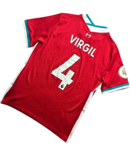 Liverpool Football Shirt 2020/2021 Home Virgil 4 (M)