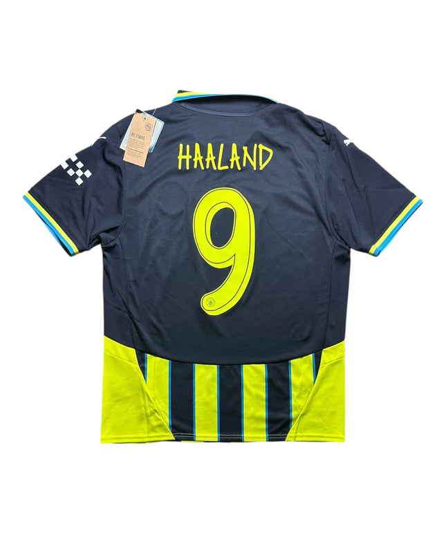 Manchester City Football Shirt 2024/2025 Away Haaland 9 BNWT (L)