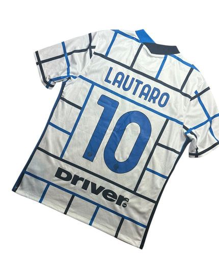 Inter Milan Football Shirt 2020/2021 Away Lautaro 10 (L)