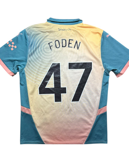 Manchester City Football Shirt 2024/2025 ‘Definitely City’ Fourth Foden 47 (L)