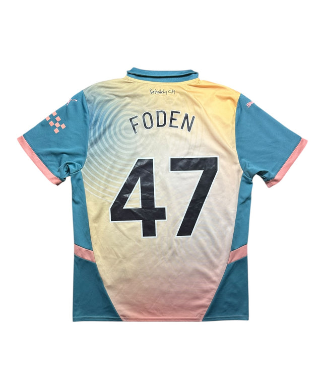 Manchester City Football Shirt 2024/2025 ‘Definitely City’ Fourth Foden 47 (L)