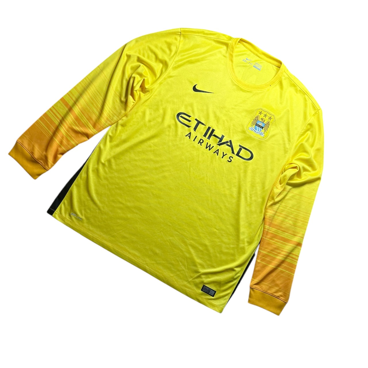 Manchester City Football Shirt 2015/2016 Goalkeeping Shirt Hart 1 (XXL)