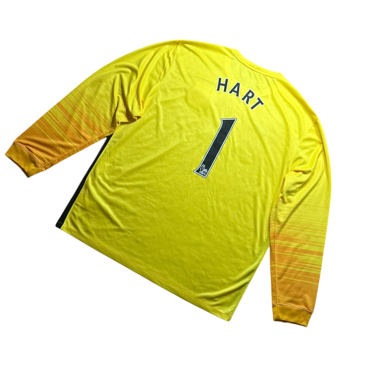 Manchester City Football Shirt 2015/2016 Goalkeeping Shirt Hart 1 (XXL)