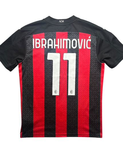 AC Milan Football Shirt Home 2020/2021 Ibrahimovic 11 (M)