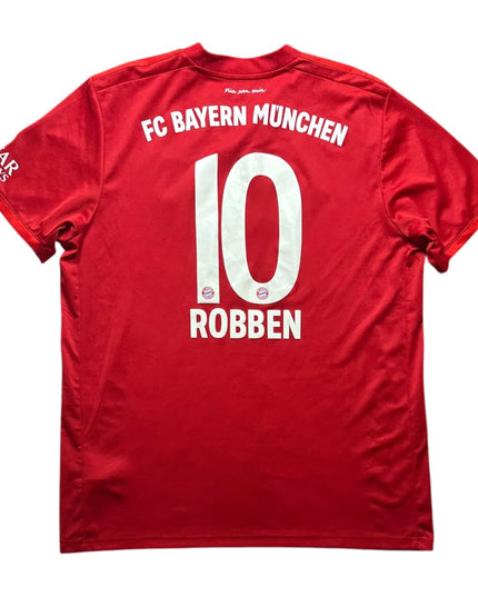 Bayern Munich Football Shirt Home 2019/2020 Robben 10 (XL)
