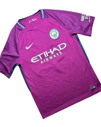 Manchester City Football Shirt 2017/2018 Away Bernardo 20 (M)