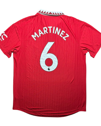 Manchester United Football Shirt 2022/2023 Home Heat.RDY Martinez 6 (XL)
