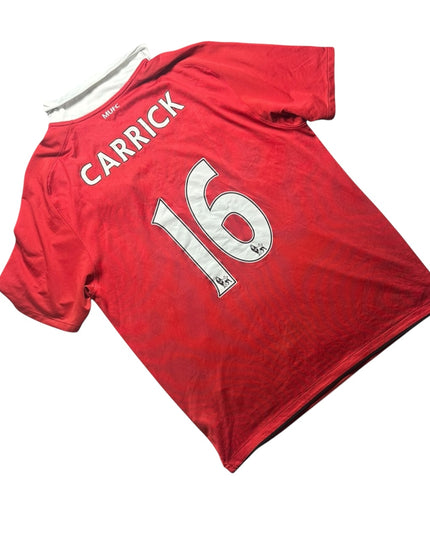 Manchester United Football Shirt Home 2010/2011 Carrick 16 (L)