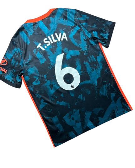 Chelsea Football Shirt 2021/2022 Third T.Silva 6 (L)