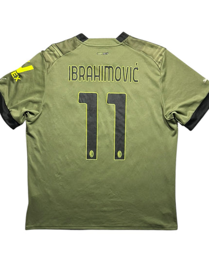 AC Milan Football Shirt Third 2022/2023 Ibrahimovic 11 (XL)