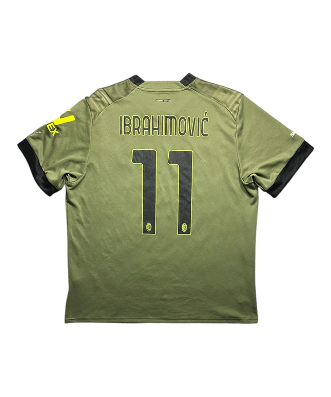 AC Milan Football Shirt Third 2022/2023 Ibrahimovic 11 (XL)