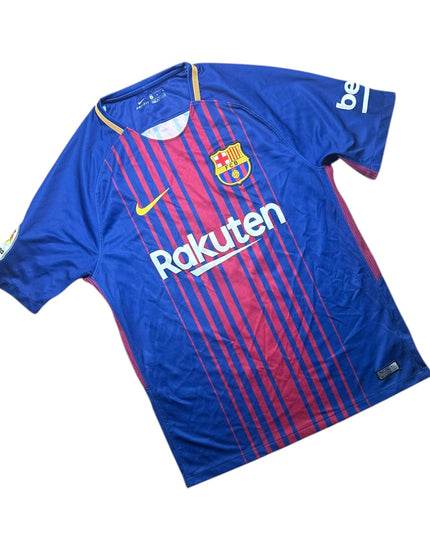 Barcelona Football Shirt 2017/2018 Home Messi 10 (M)