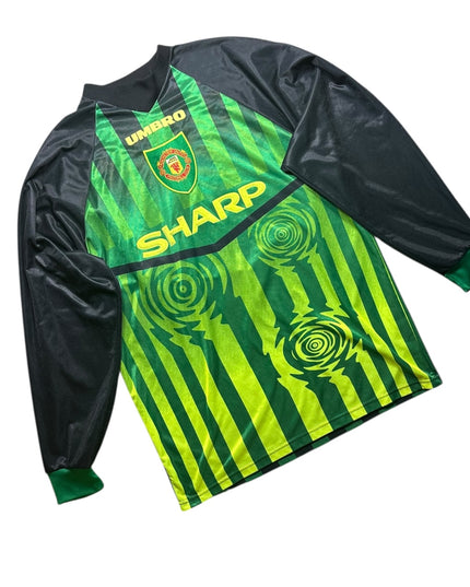 Manchester United Football Shirt 1997/1998 Goalkeeping (XL)