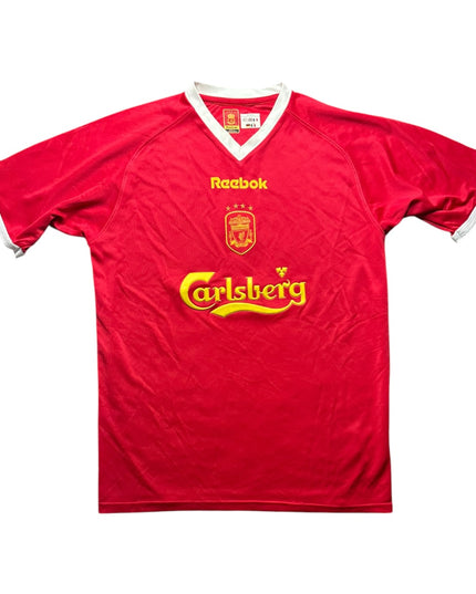 Liverpool Football Shirt Home 2001/2002 Champions League (M)