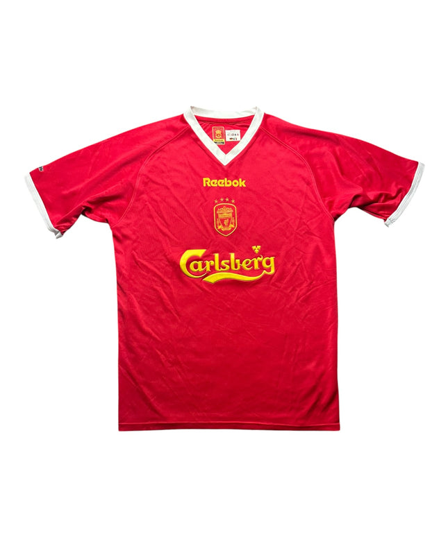 Liverpool Football Shirt Home 2001/2002 Champions League (M)
