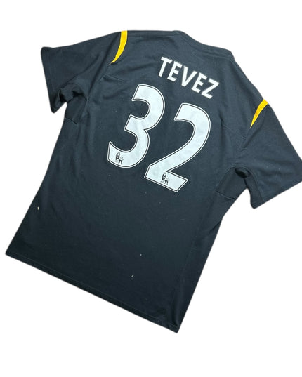 Manchester City Football Shirt 2009/2010 Away Tevez 32 (42”)