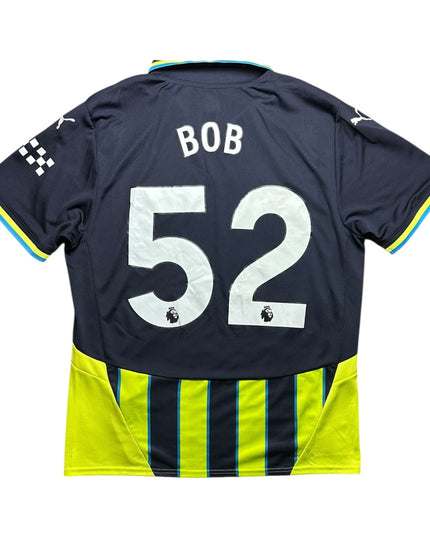 Manchester City Football Shirt 2024/2025 Away Bob 52 (L)