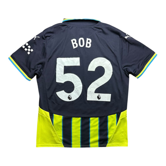 Manchester City Football Shirt 2024/2025 Away Bob 52 (L)