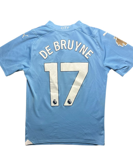 Manchester City Football Shirt Home 2023/2024 De Bruyne 17 (S)