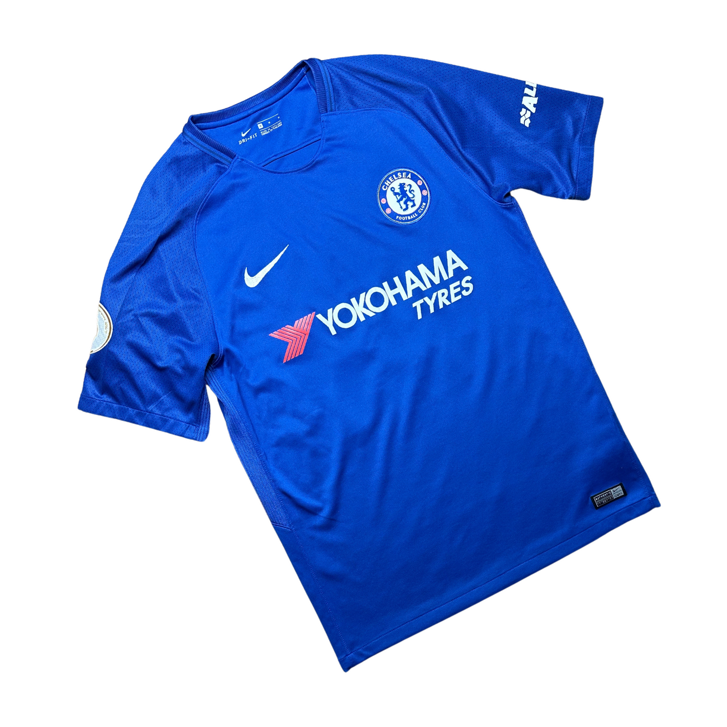 Chelsea FC 2017/2018 Home Football Shirt David Luiz (30)