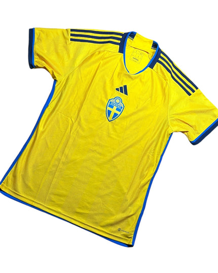 Sweden Football Shirt 2022 Home (L)