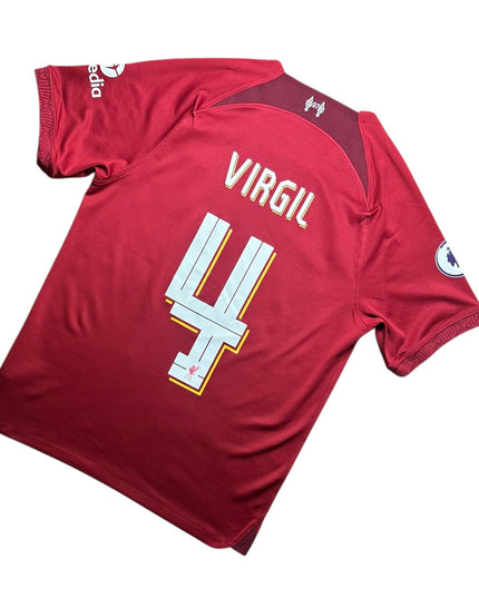 Liverpool Football Shirt 2022/2023 Home Virgil 4 (M)