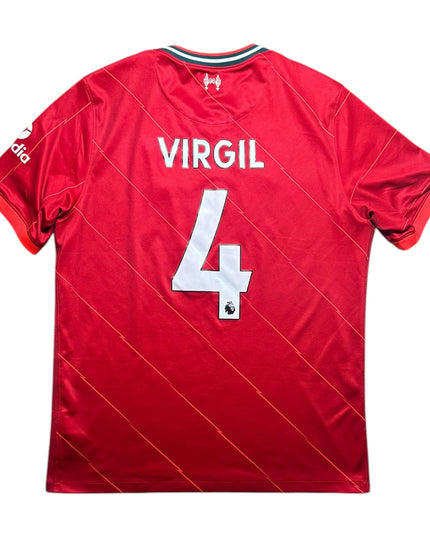 Liverpool Football Shirt 2021/2022 Home Virgil 4 (XL)