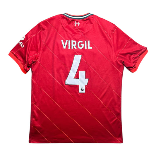 Liverpool Football Shirt 2021/2022 Home Virgil 4 (XL)
