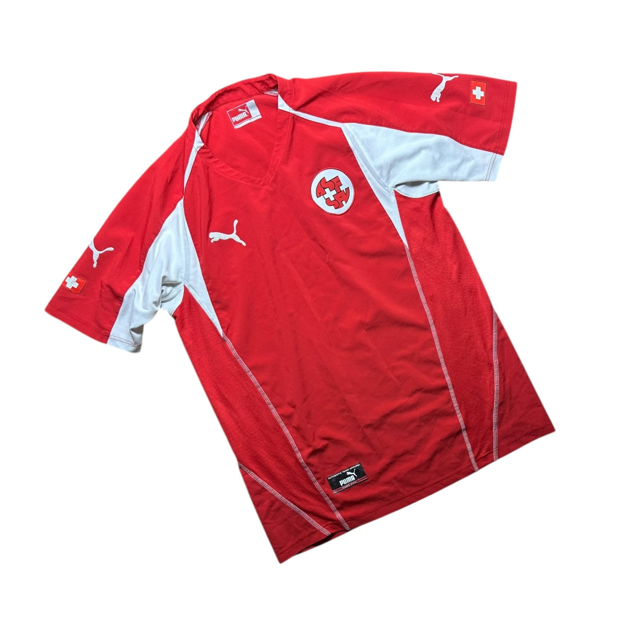 Switzerland Football Shirt 2004/2005 Home (L)