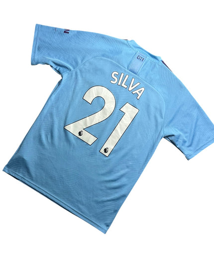 Manchester City Football Shirt Home 2019/2020 Silva 21 (M)