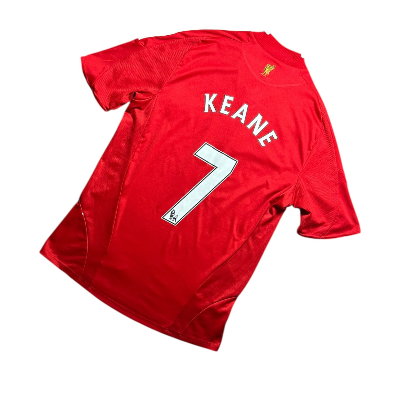 Liverpool Football Shirt 2008/2010 Home Keane 7 (M)