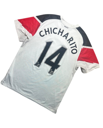 Manchester United Football Shirt Away 2010/2012 Chicharito 14 (L)